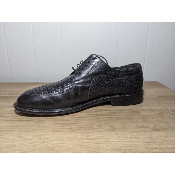 Apollo Der Klassiker Mens Black Leather Lace Up Dress Up Brogue Shoes Sz 9.5 G5 main image 4